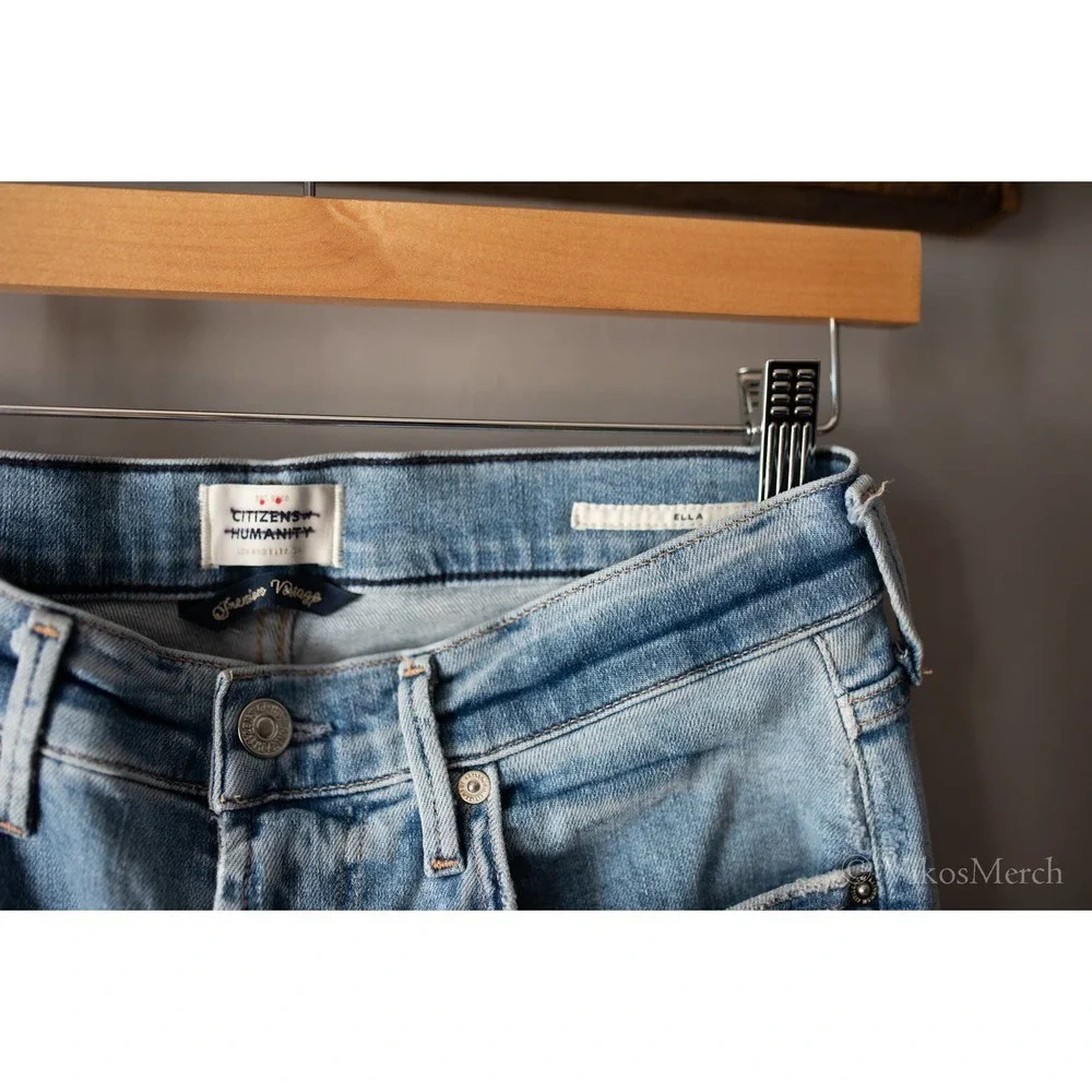 Citizens of Humanity Ella Mid Rise Slim Crop Jeans 27 NEW - Picture 5 of 5